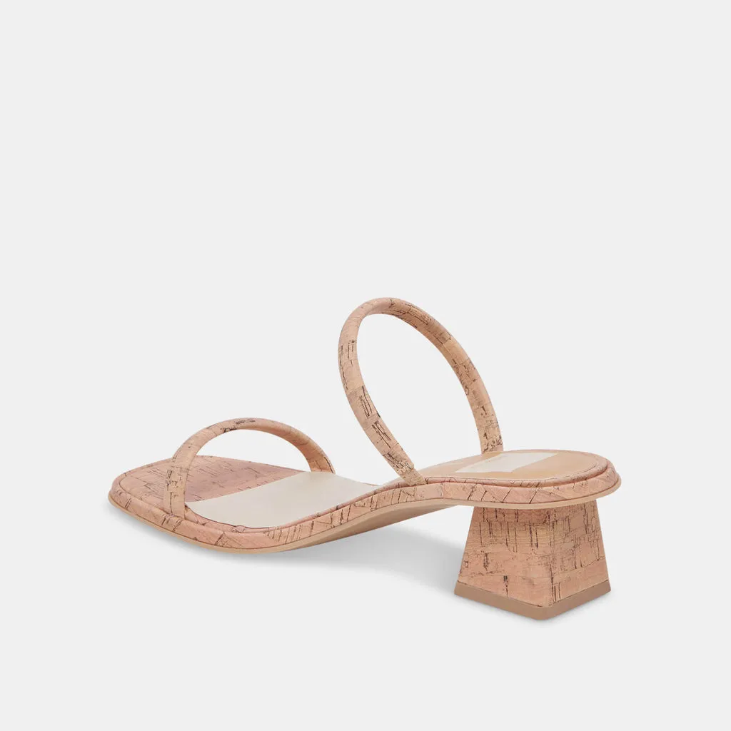 RAMIZE SANDALS NATURAL CORK– Dolce Vita 6883976052802