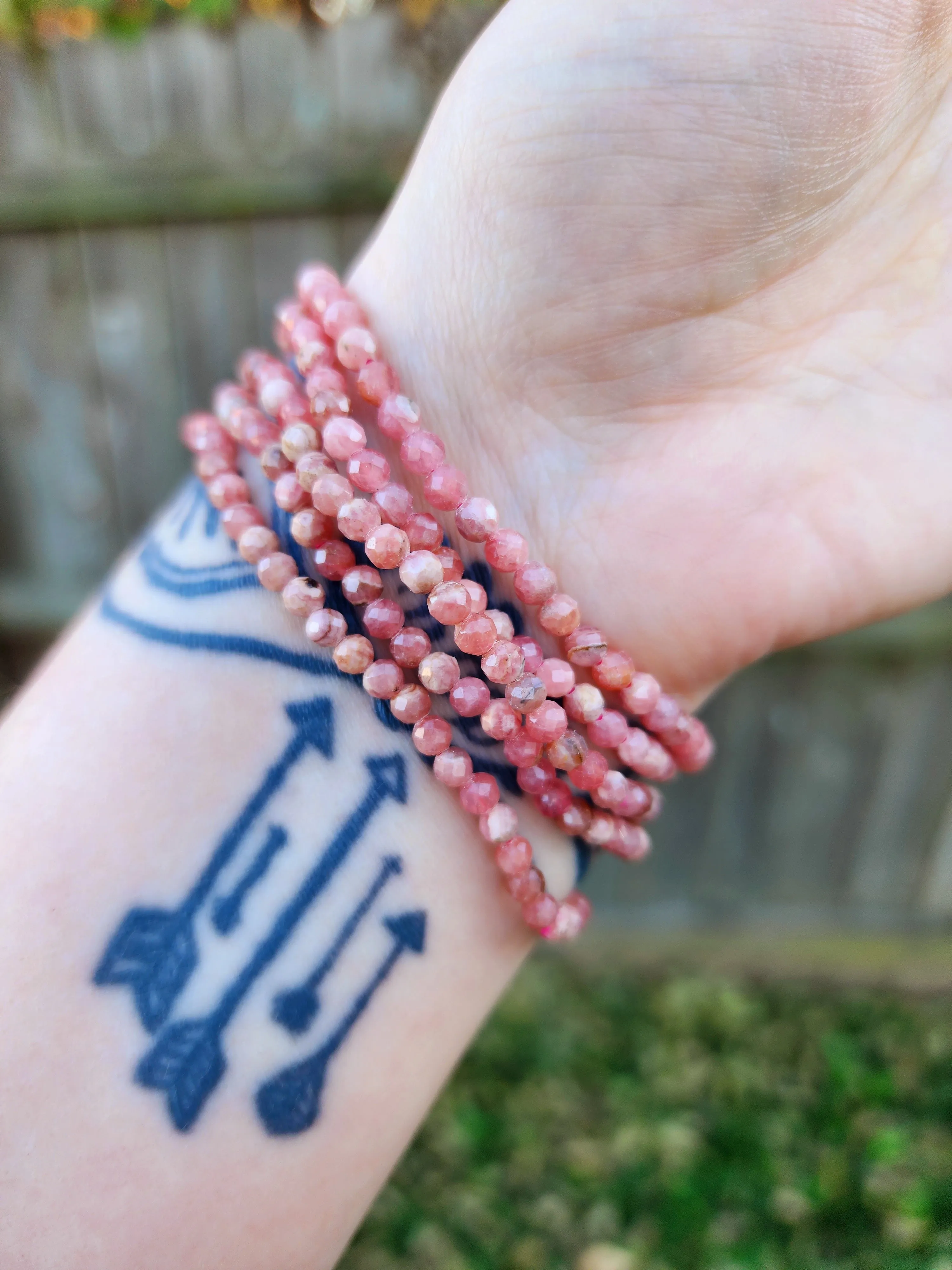 Rhodochrosite Bracelet