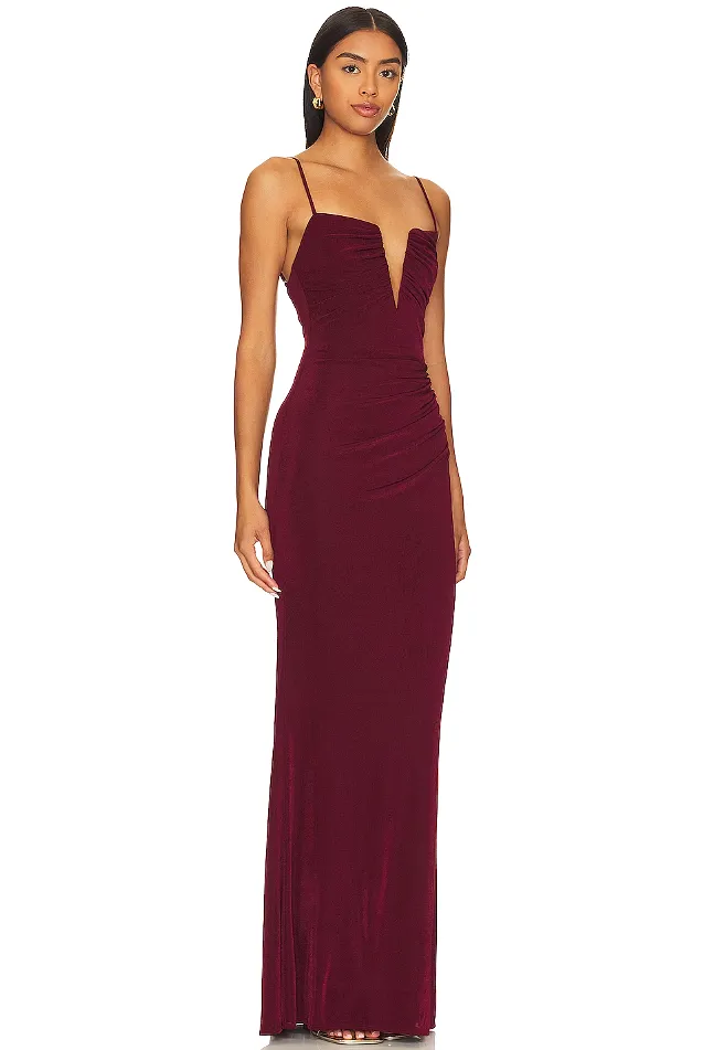 Sangria Erykah Gown