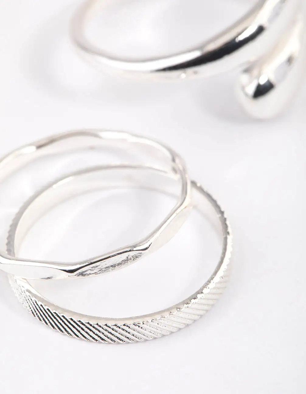 Silver Classic Wrap Ring Pack