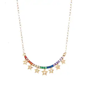 Starry Rainbow Necklace