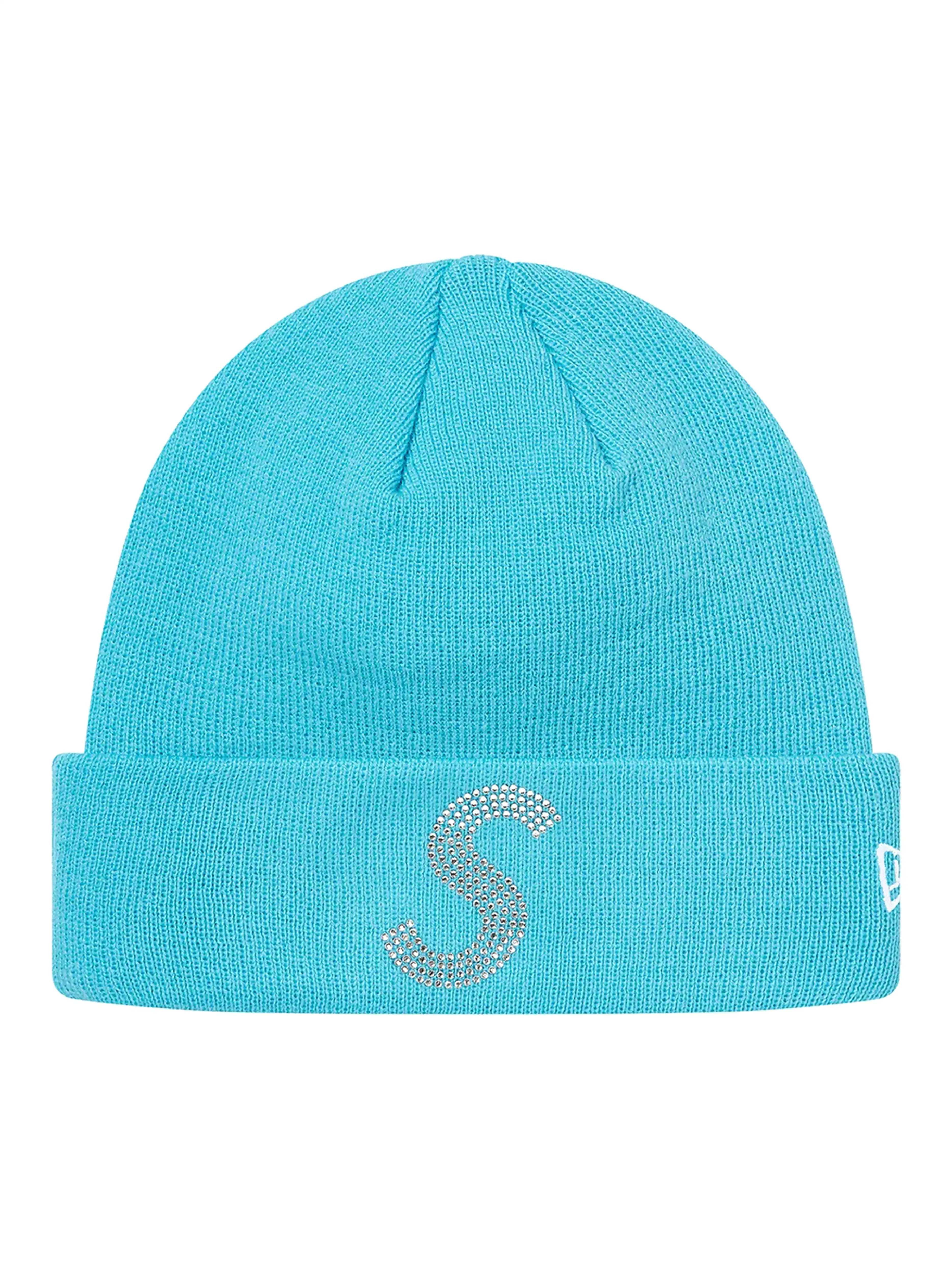 Supreme New Era Swarovski S Logo Beanie Teal [SS21]