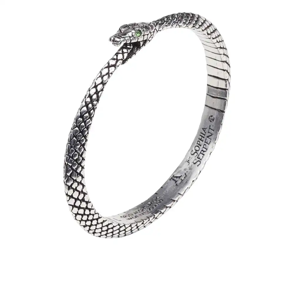 The Sophia Serpent Bangle