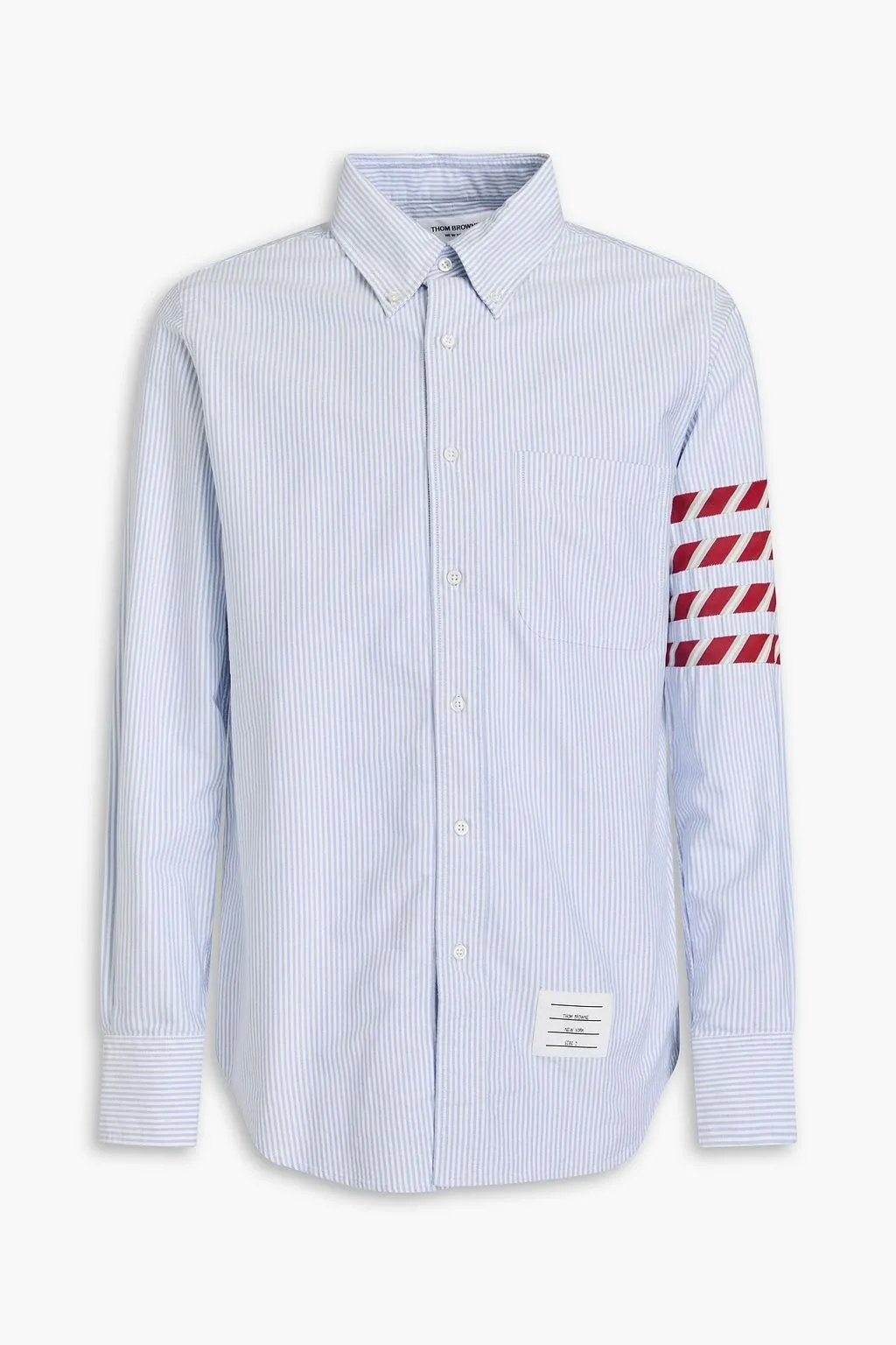 THOM BROWNE  |Long Sleeves Cotton Bridal Logo Designers Outlet Shirts