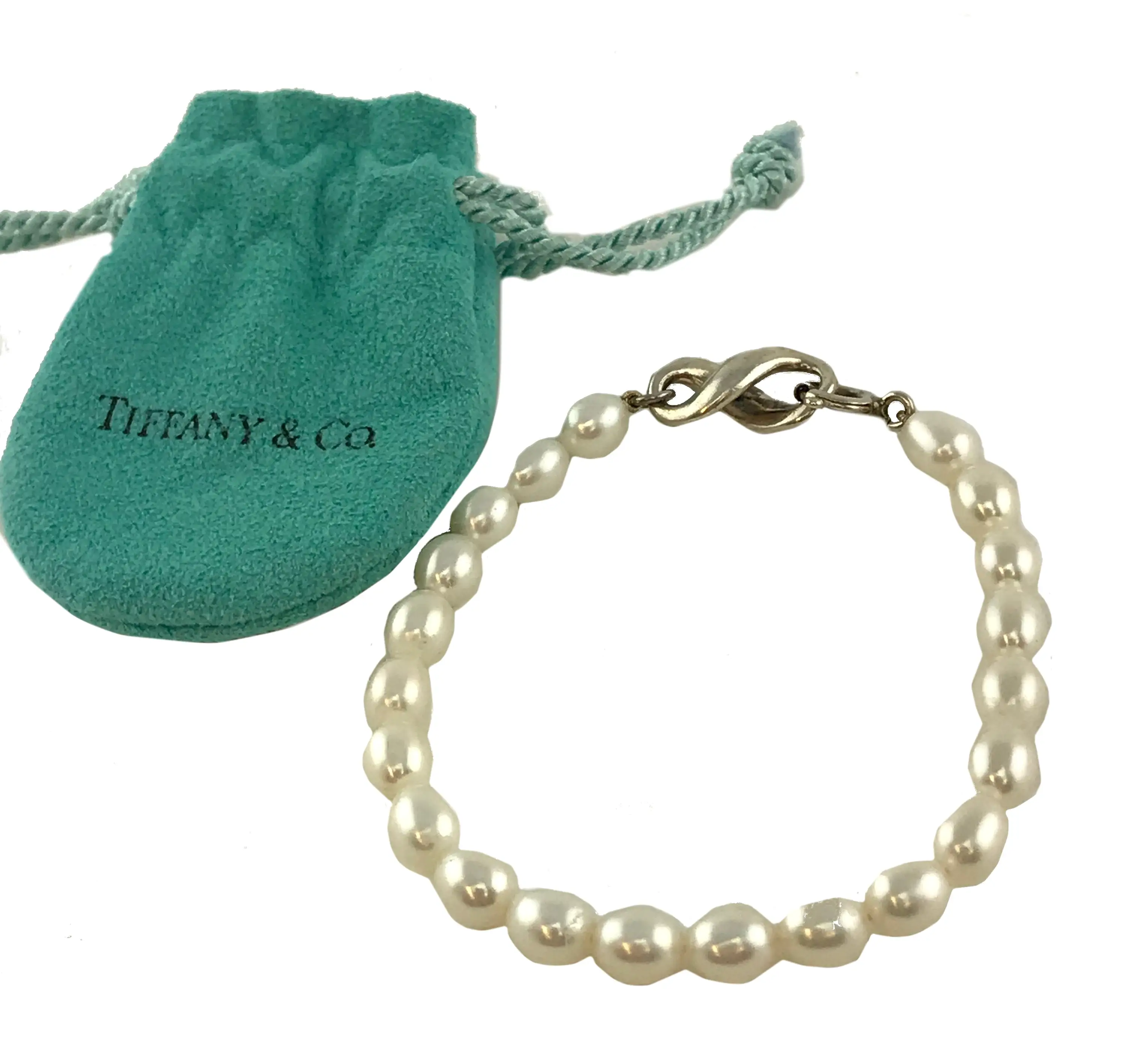 Tiffany & Co. Pearl Infinity Bracelet