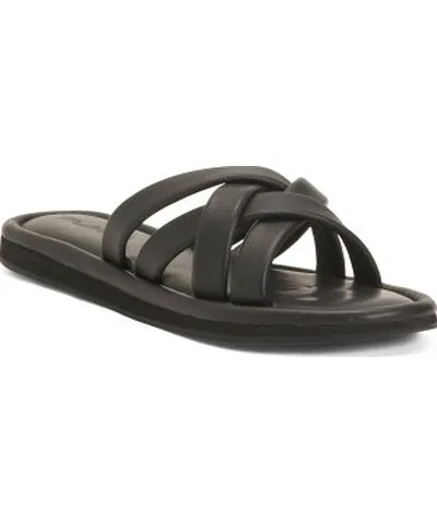 Tj Maxx Leather Francine Puffy Woven Sandals For Women