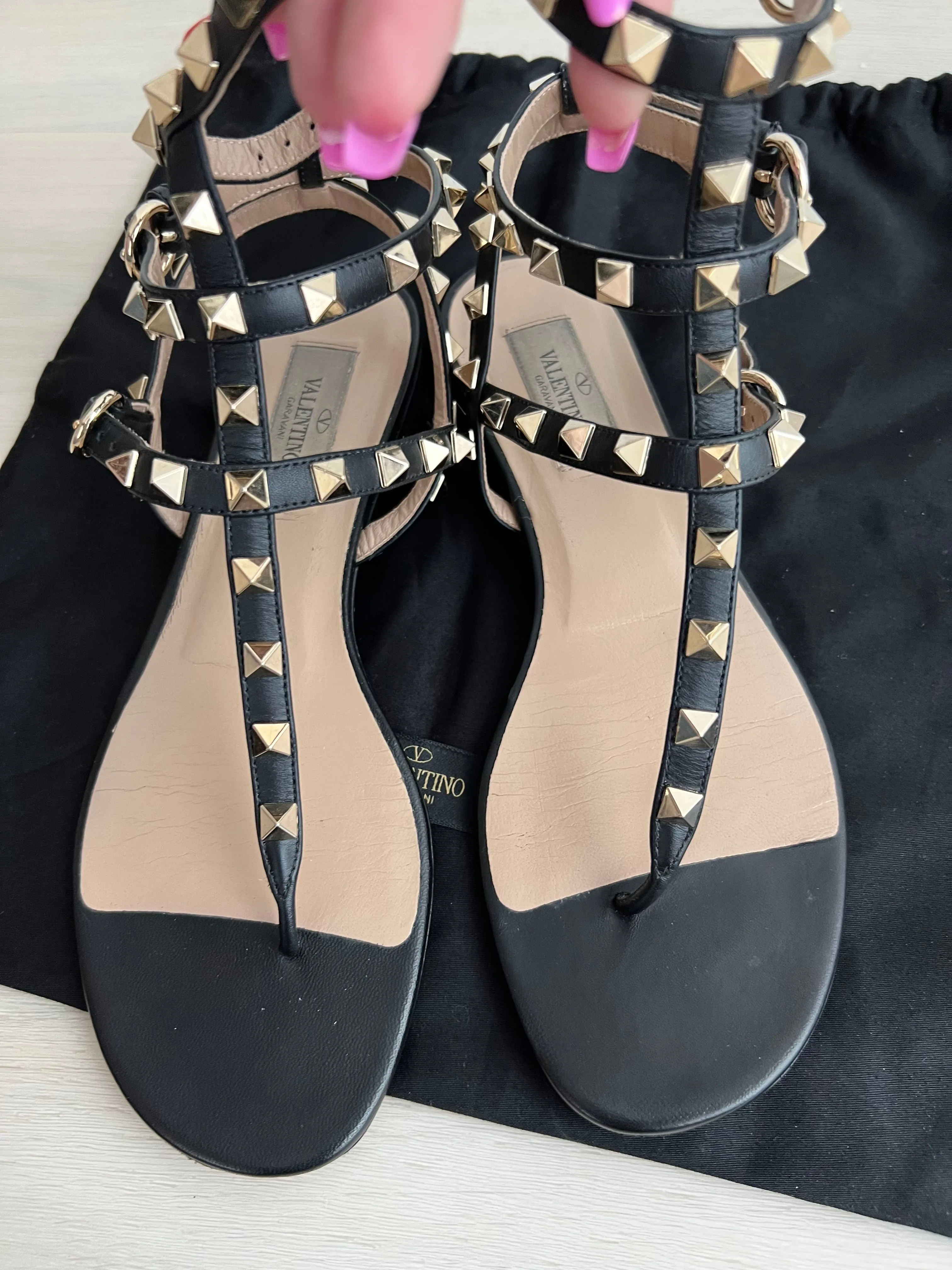 Valentino Garvani Rockstud Sandals