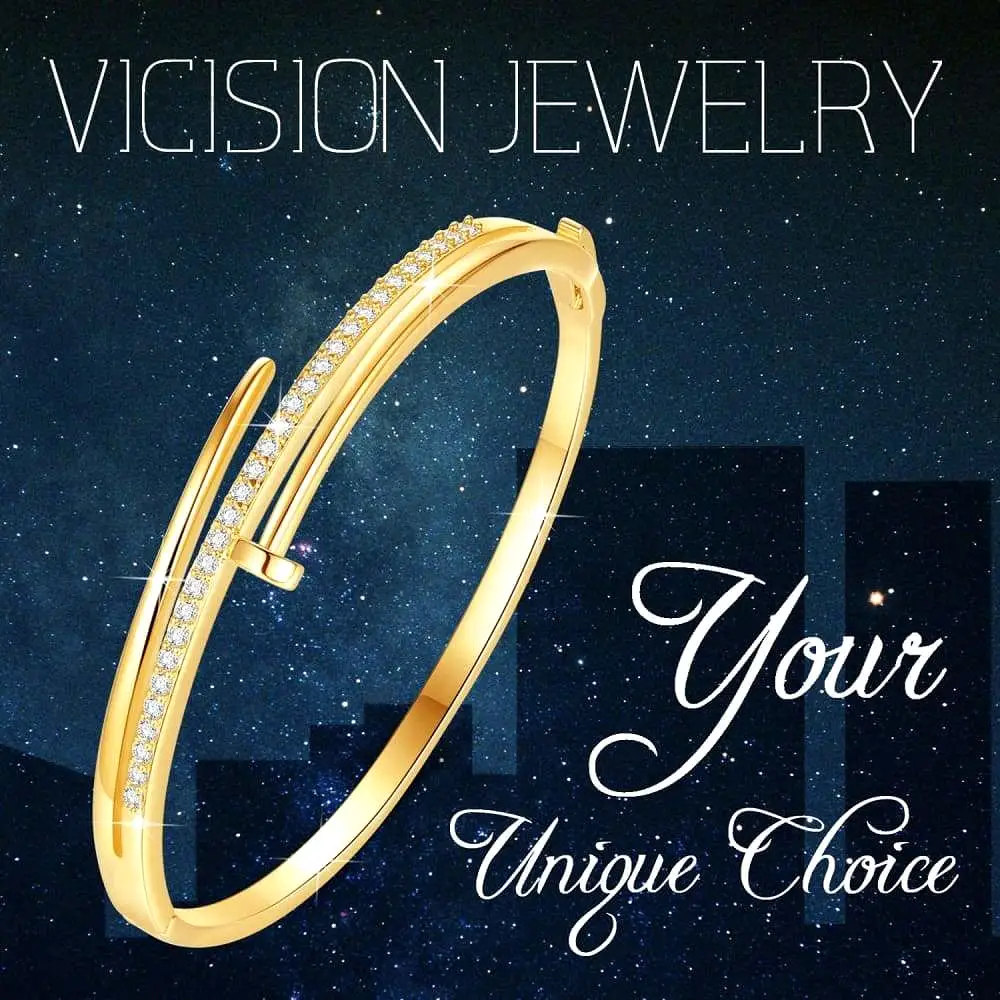 VICISION Bangle Bracelet Women