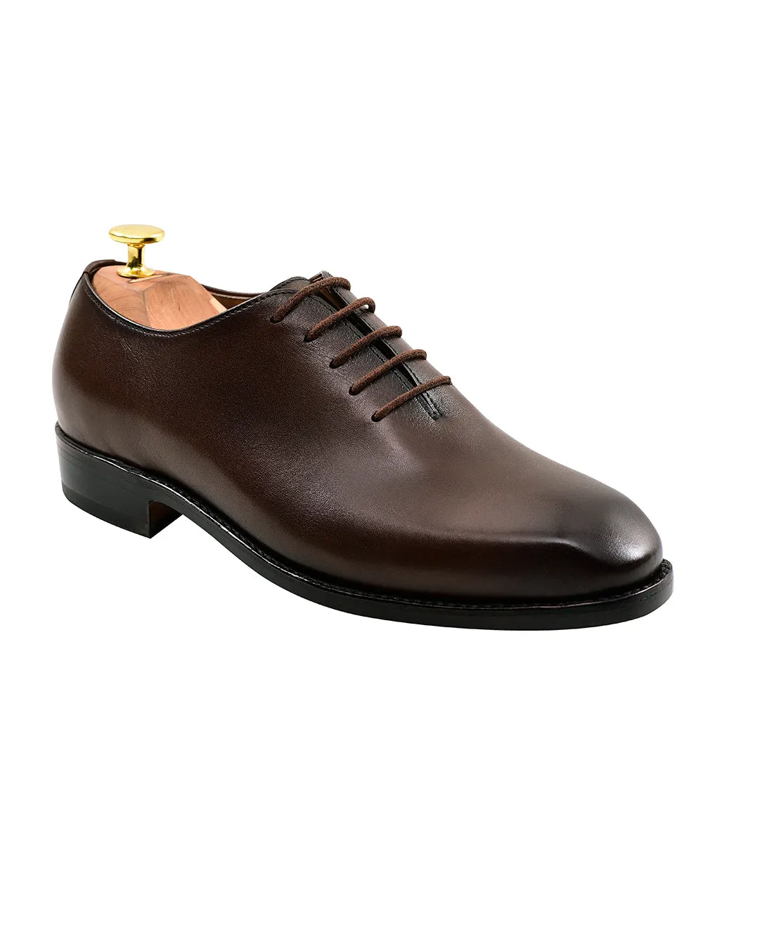 Wholecut Oxfords Brown Patina