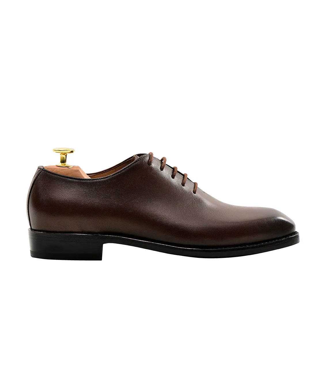 Wholecut Oxfords Brown Patina