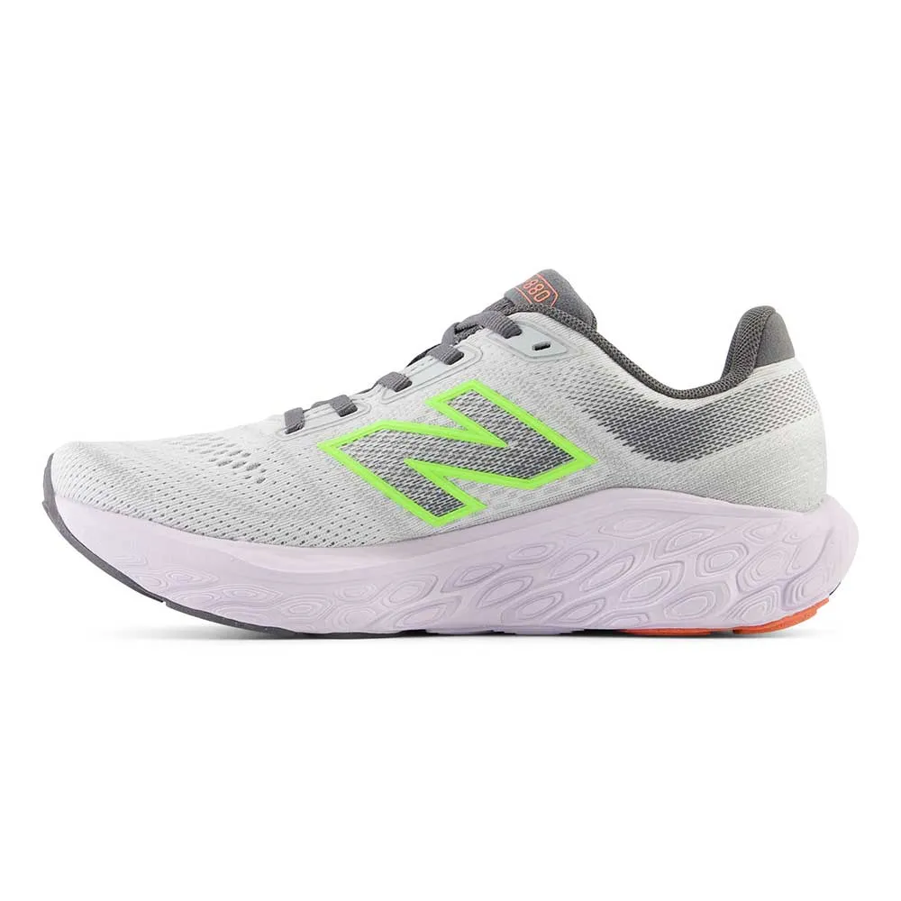 Women's Fresh Foam X 880v14 Running Shoes - Grey Matter/Taro - Wide (D)