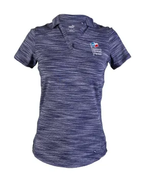 Women's Puma Heather Slub Polo