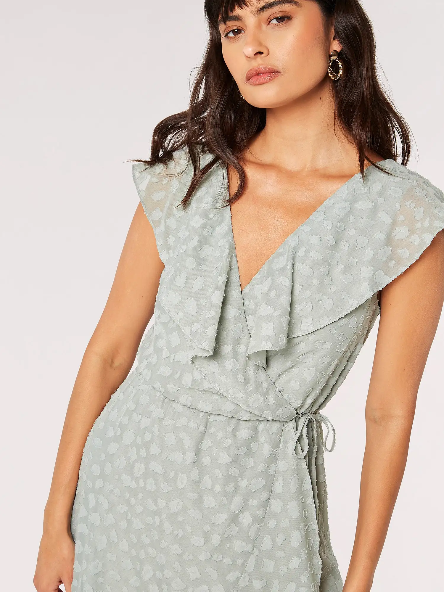 Wrap Clouds Dress