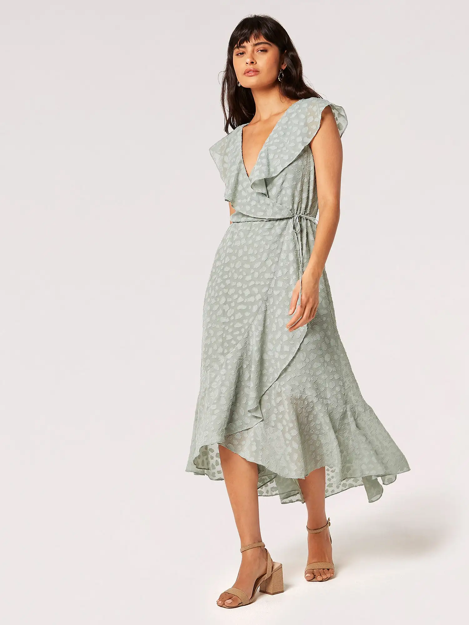 Wrap Clouds Dress