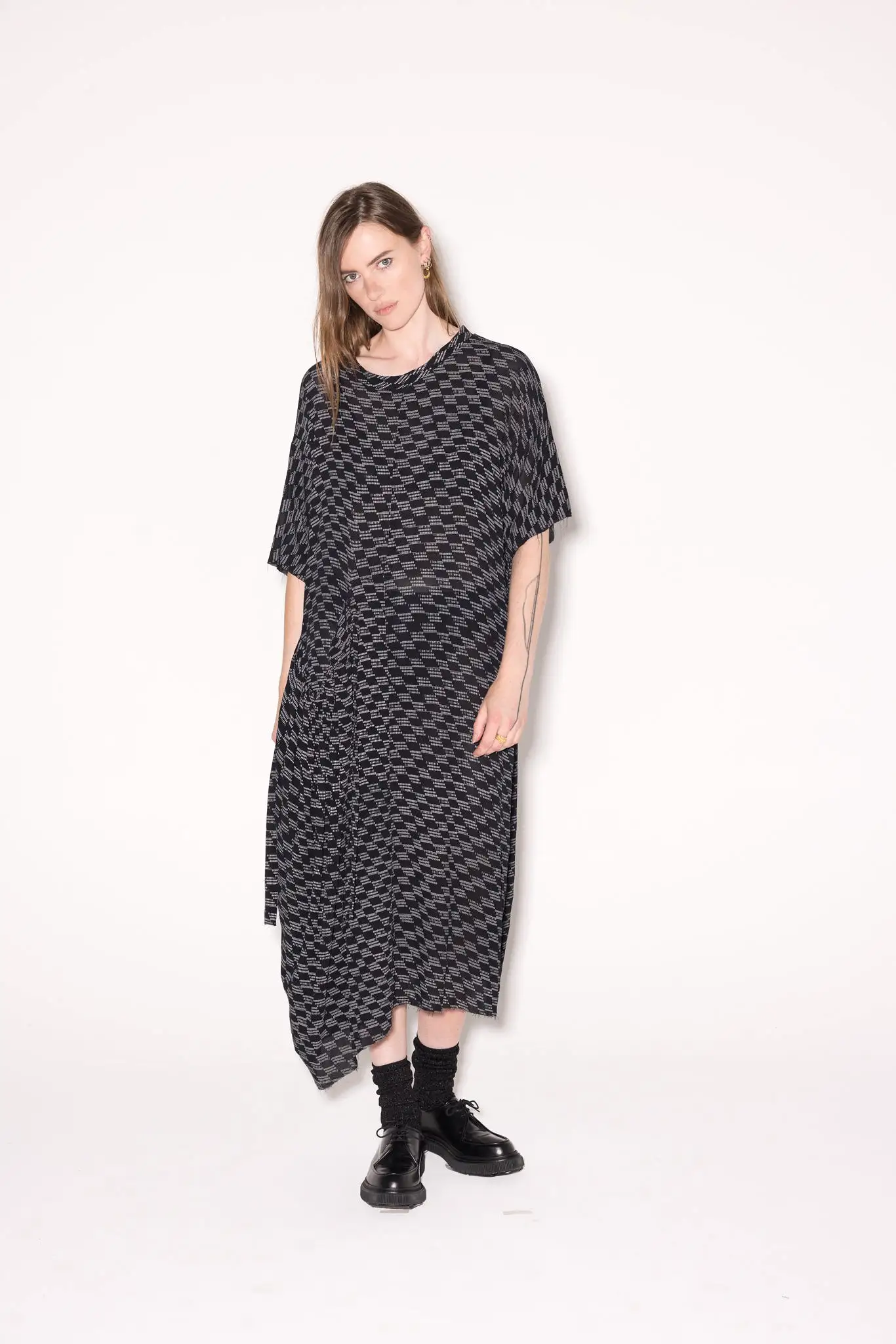 Yang Dress | Black Grey Code