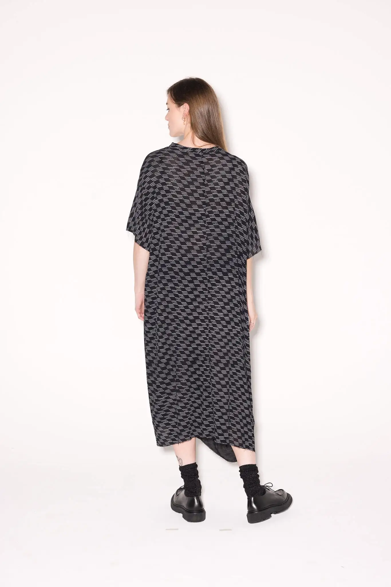 Yang Dress | Black Grey Code